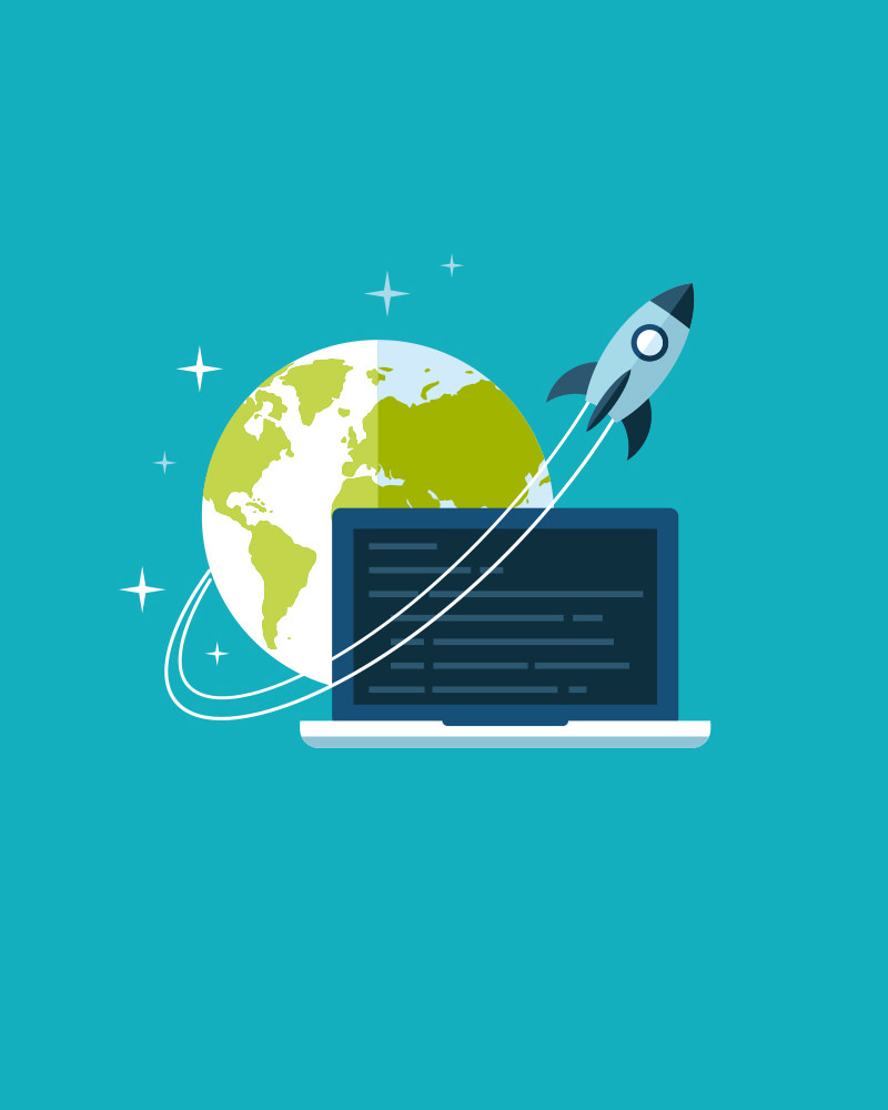 Global Launch Illustration