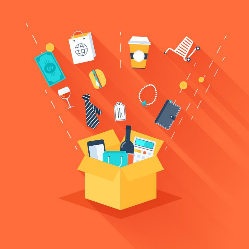 All-In-One Box Illustration